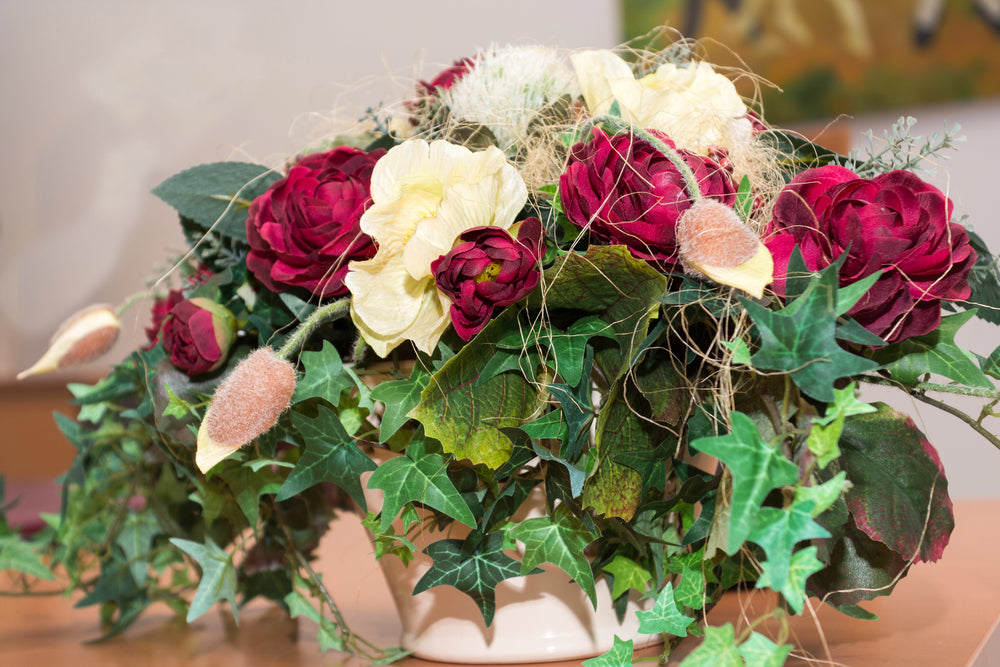 Artificial Flower Arrangements vs. Real Flower Arrangements for Cemetery Tributes