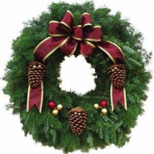 Memorial Day Flowers and Deluxe Victorian Wreath Bundle
